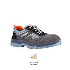 Mekap Gripper Lena GPR-70 S1 SRC Süet Deri ve Tekstil Kompozit Burun Spor İş Ayakkabısı