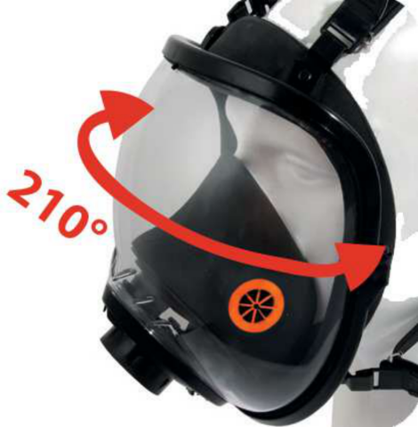 Delta Plus M9300 Galaxy Strap Tam Yüz Maske