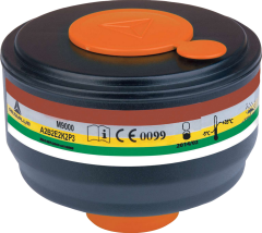 Delta Plus M900 Abek2P3 Tam Yüz Maskeler İçin A2B2E2K2P3 Filtre 4'Lü Paket