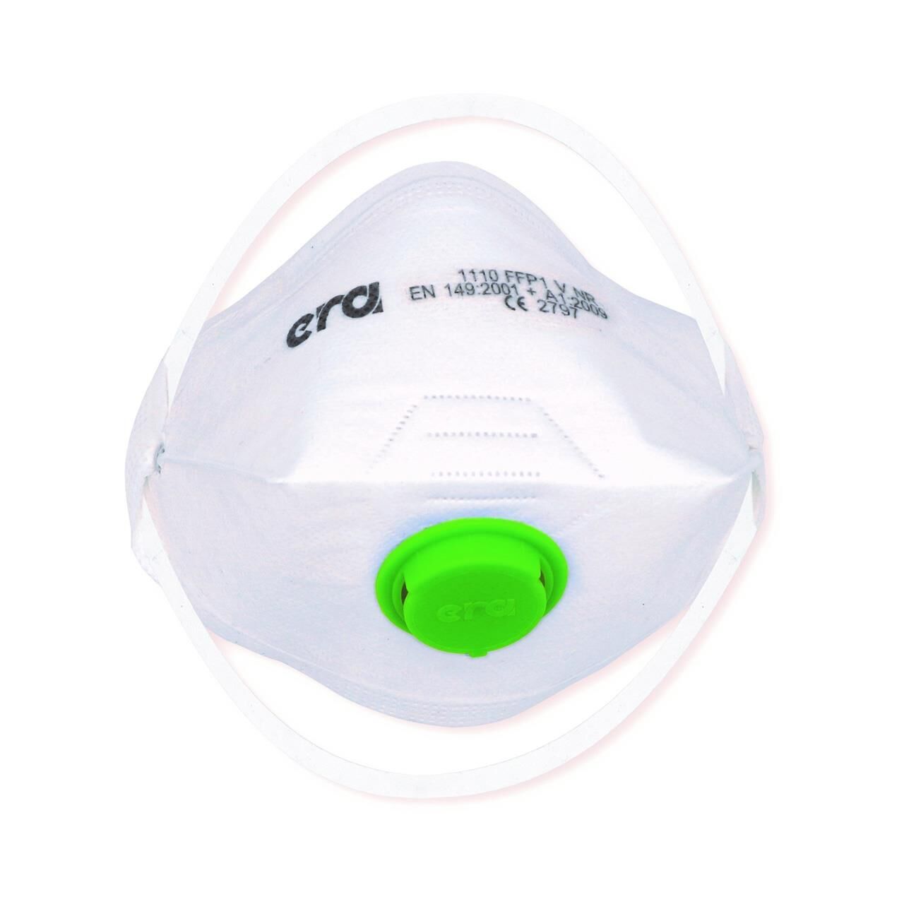 Era Duck Serisi 1110 V FFP1 NR Ventilli Yatay Katlanır Maske 25'li Paket