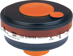 Delta Plus M900 A2P3 A2P3 Tam Yüz Maskeler İçin A2P3 Filtre 4'Lü Paket