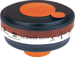 Delta Plus M900 A2P3 A2P3 Tam Yüz Maskeler İçin A2P3 Filtre 4'Lü Paket