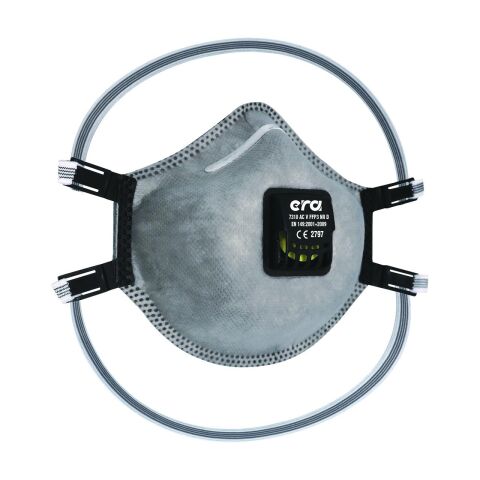 Era Profesyonel Serisi 7310 AC V FFP3 NR D Ventilli Aktif Karbonlu Kaynak Duman Koku ve Toza Uygun Maske 10'lu Paket