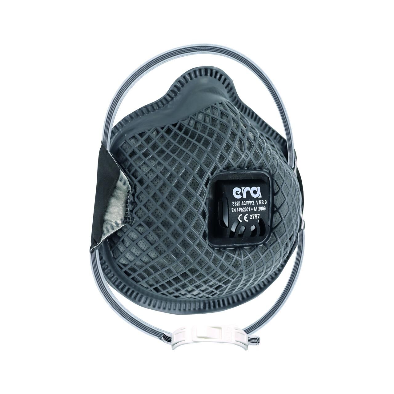 Era Eraflex Serisi 8820 AC V FFP2 NR D Ventilli Aktif Karbonlu Kaynak Duman Koku ve Toza Uygun Maske 10'lu Paket