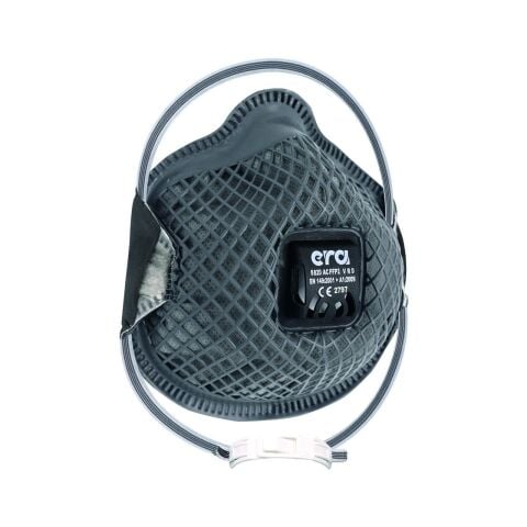 Era Eraflex Serisi 8820 AC V FFP2 NR D Ventilli Aktif Karbonlu Kaynak Duman Koku ve Toza Uygun Tekrar Kullanılabilir Re Use Maske 10'lu Paket